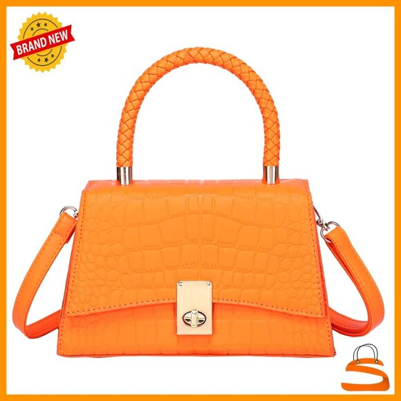 Handbags - Small Crossbody Bag Mini Satchel PU Leather Classic Style Top Handle
